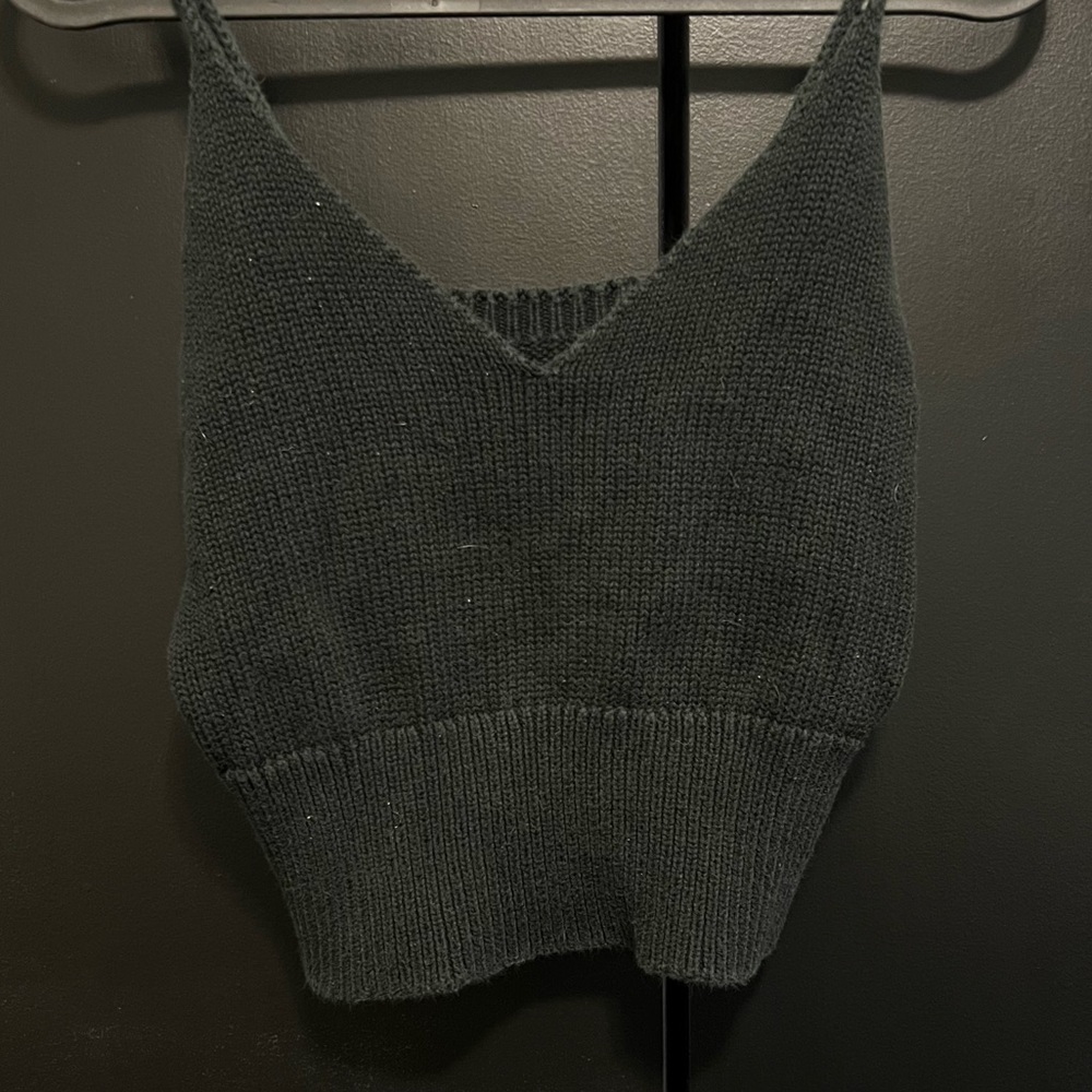 Knit tank top